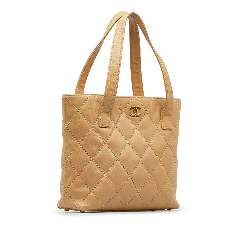 Chanel CC Wild Stitch Handbag (SHG-ccsMzT) – LuxeDH