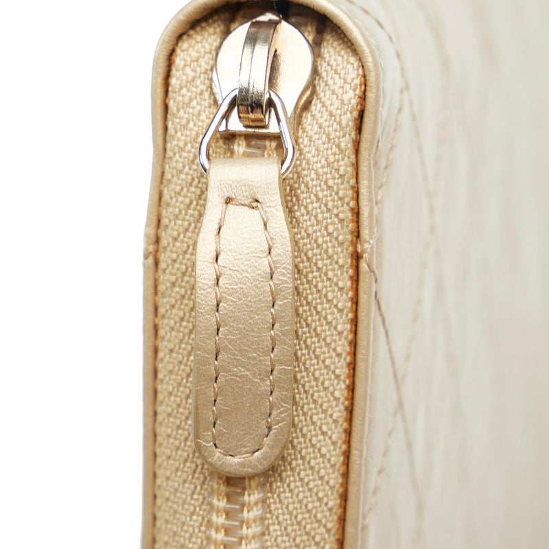 Chanel CC Zip Around Wallet (SHG-12FZwX)