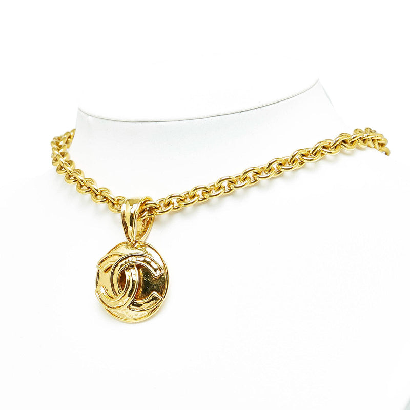Chanel CD Pendant Necklace (SHG-sKORWG)
