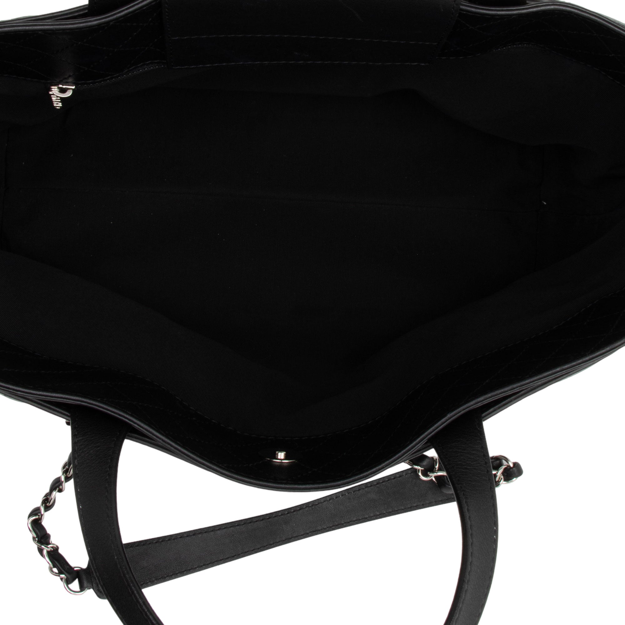 Chanel Calfskin CC Large Shopping Tote (SHF-kkslci)