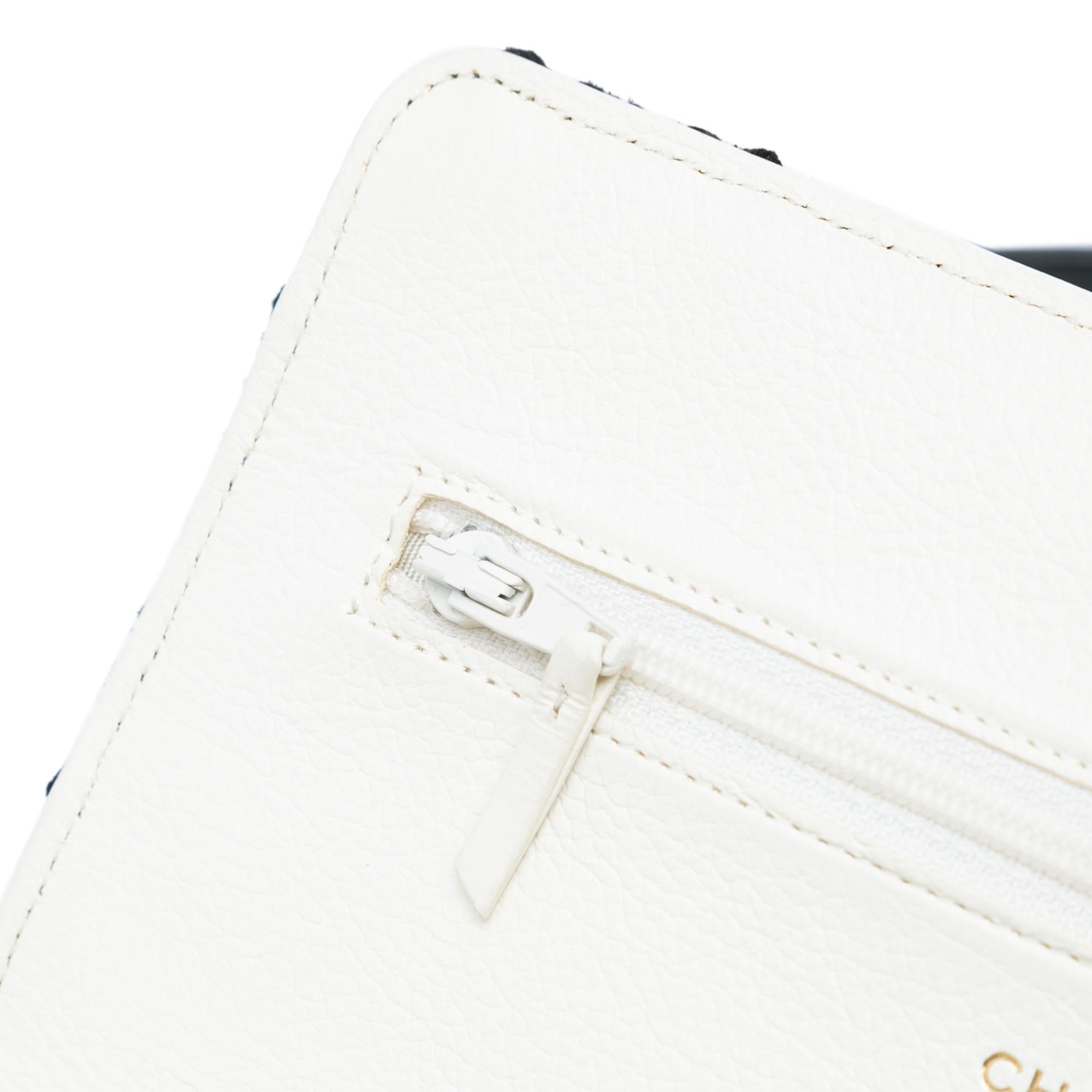 Chanel Calfskin Crochet 19 Wallet On Chain