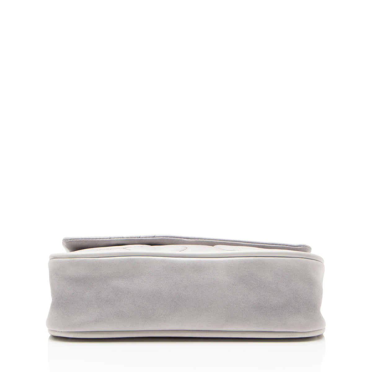 Chanel Calfskin Diagonal CC Flap Shoulder Bag