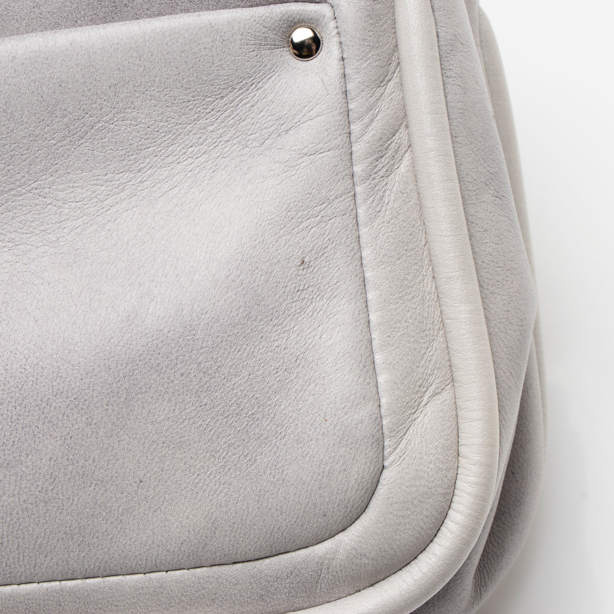 Chanel Calfskin Diagonal CC Flap Shoulder Bag