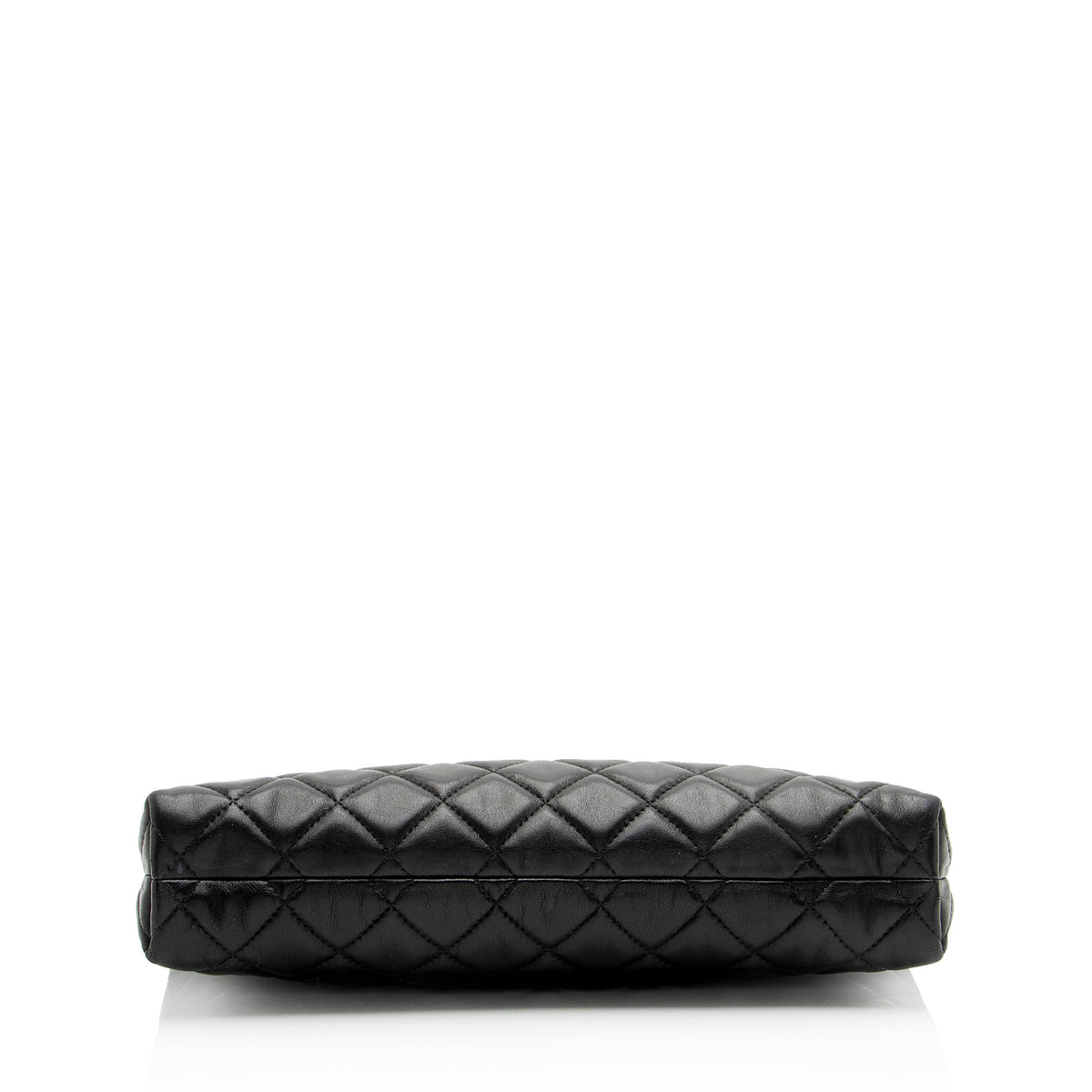 Chanel Calfskin CC Kisslock Pouch