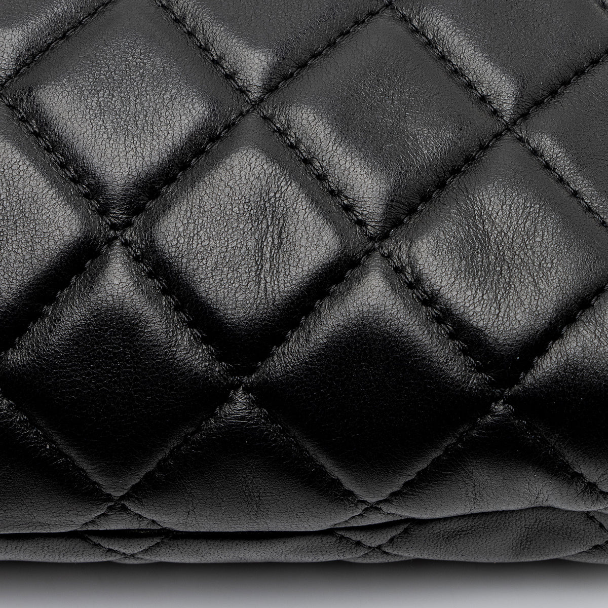 Chanel Calfskin CC Kisslock Pouch