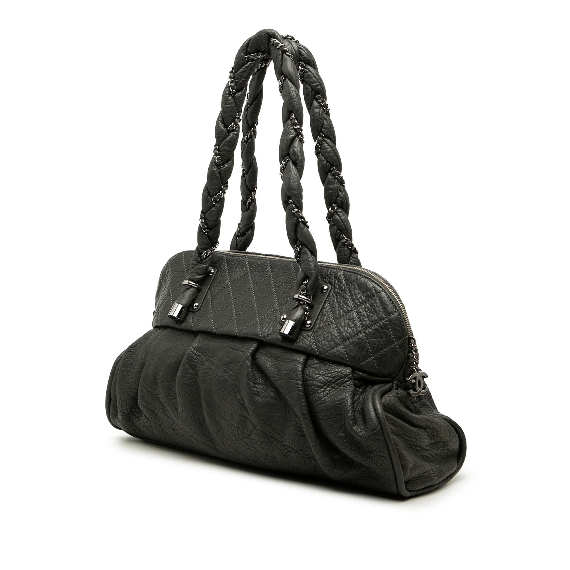Chanel Calfskin Lady Braid Shoulder Bag