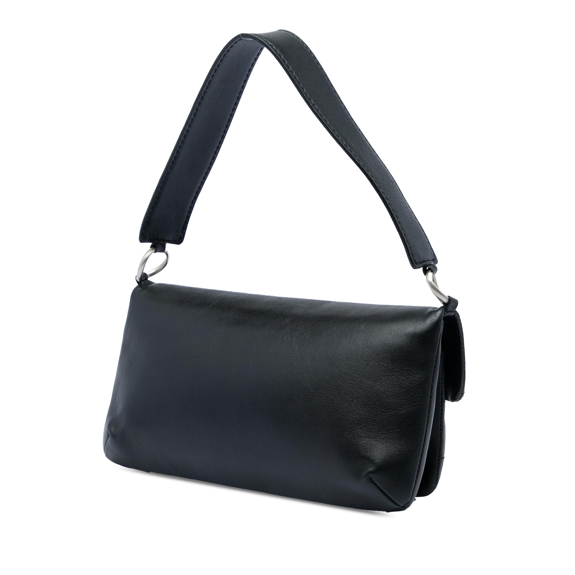 Chanel Calfskin Square Stitched Mademoiselle Shoulder Bag