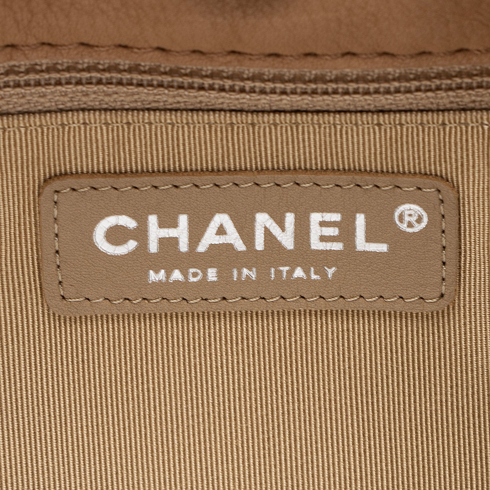 Chanel Calfskin Stitched Double Zip Hobo