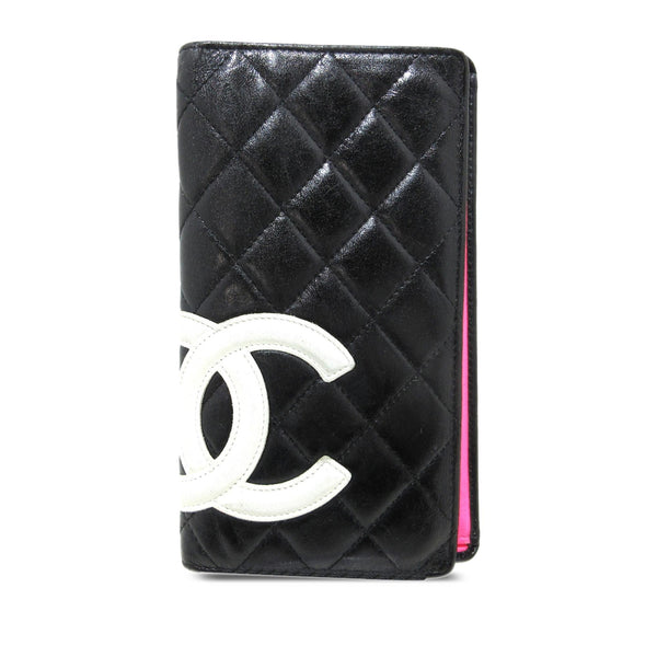 Chanel Cambon Ligne Bifold Wallet (SHG-25lvSf)