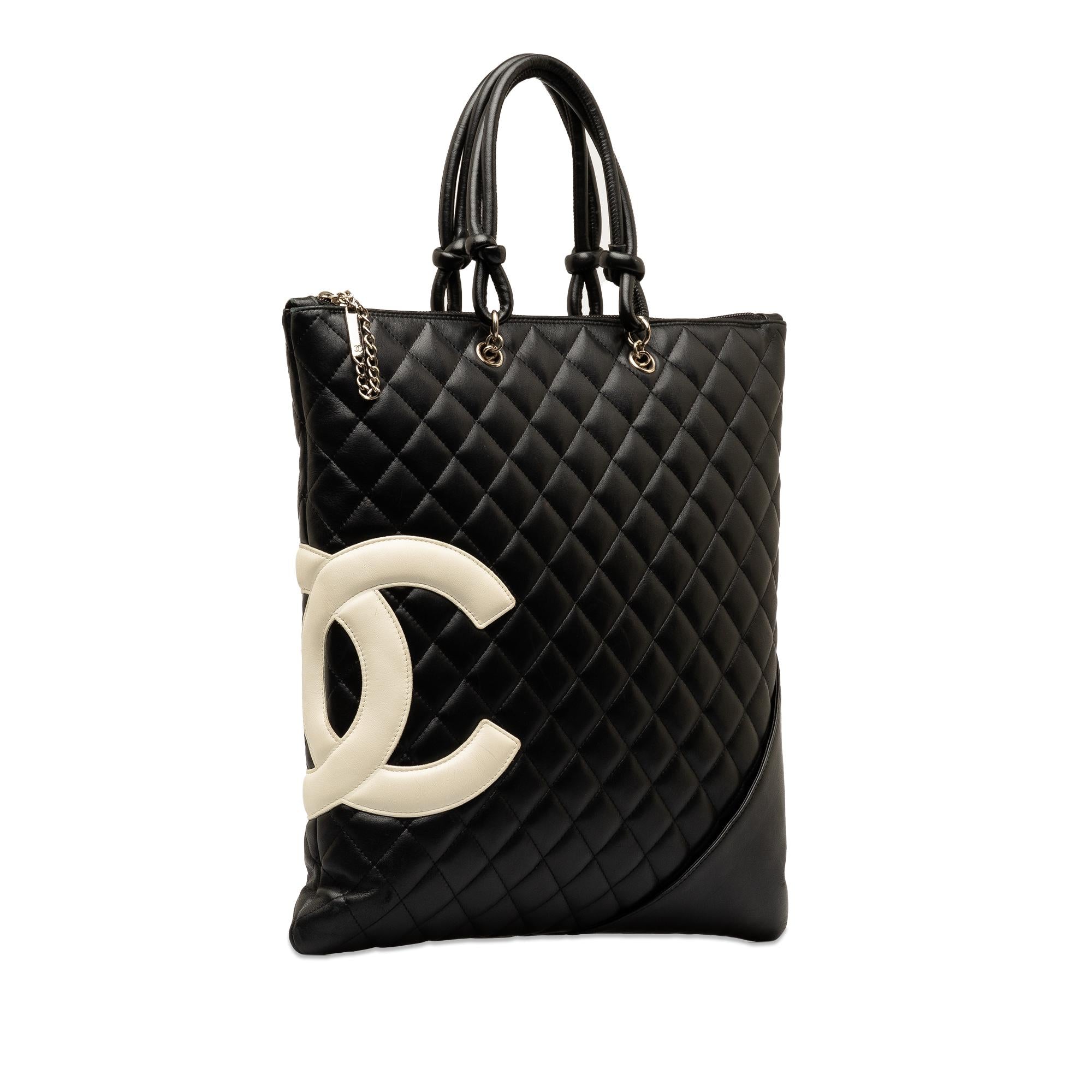 Chanel Cambon Ligne Flat Tote (SHG-s5mH2f)