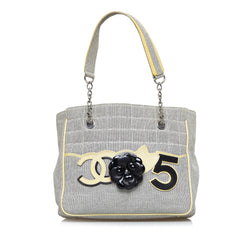 Chanel Black Crocodile Mini Flap Bag with Camellia Flower & Gold, Lot  #58230
