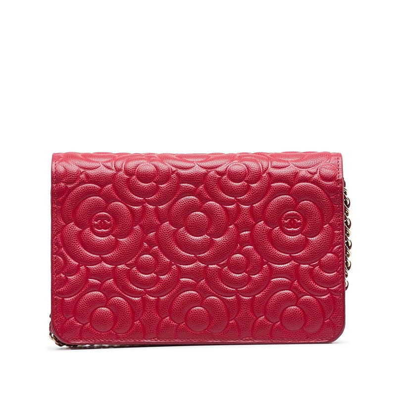 Chanel Camellia Wallet On Chain (SHG-5X0v3l)