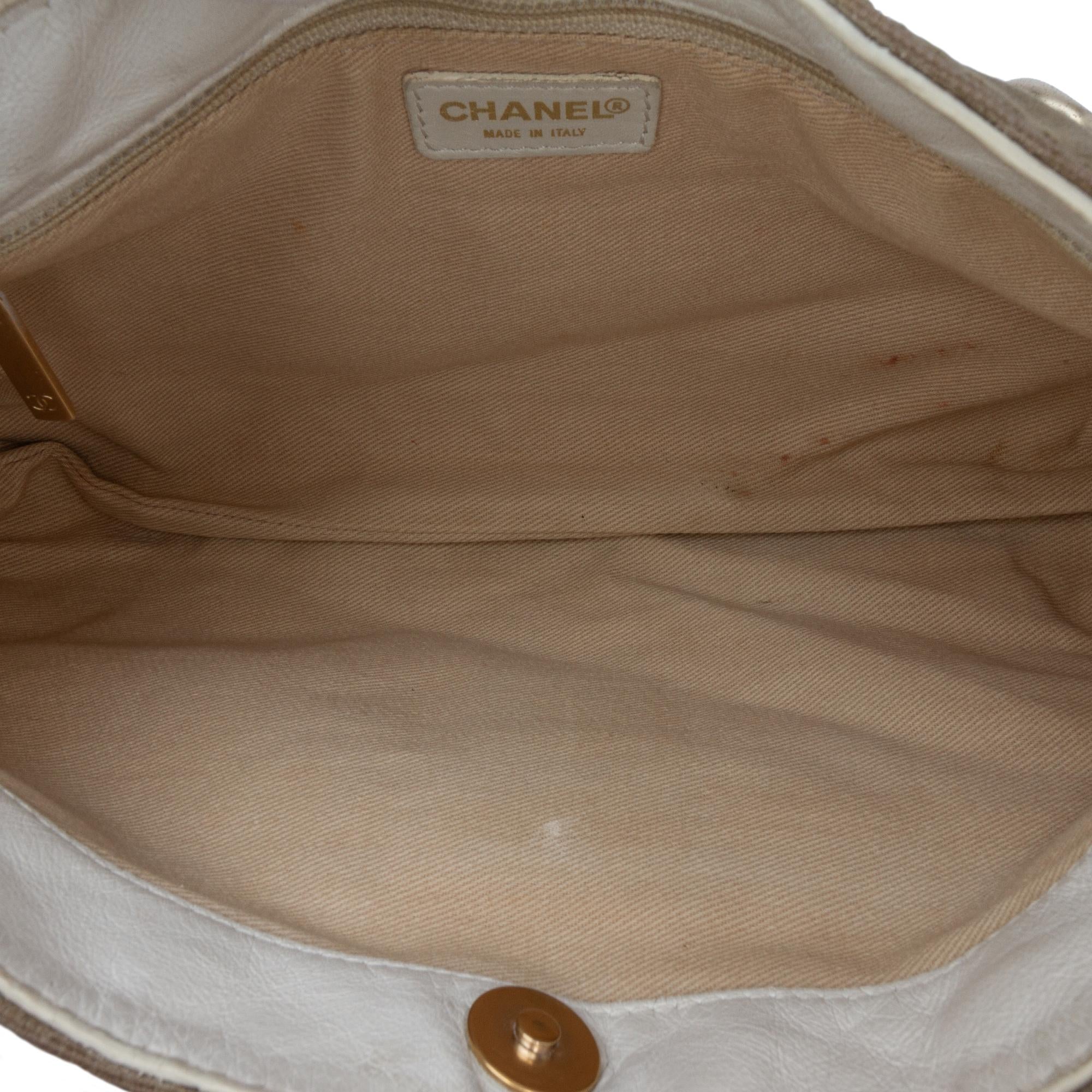 Chanel Canvas Olsen Shoulder Bag