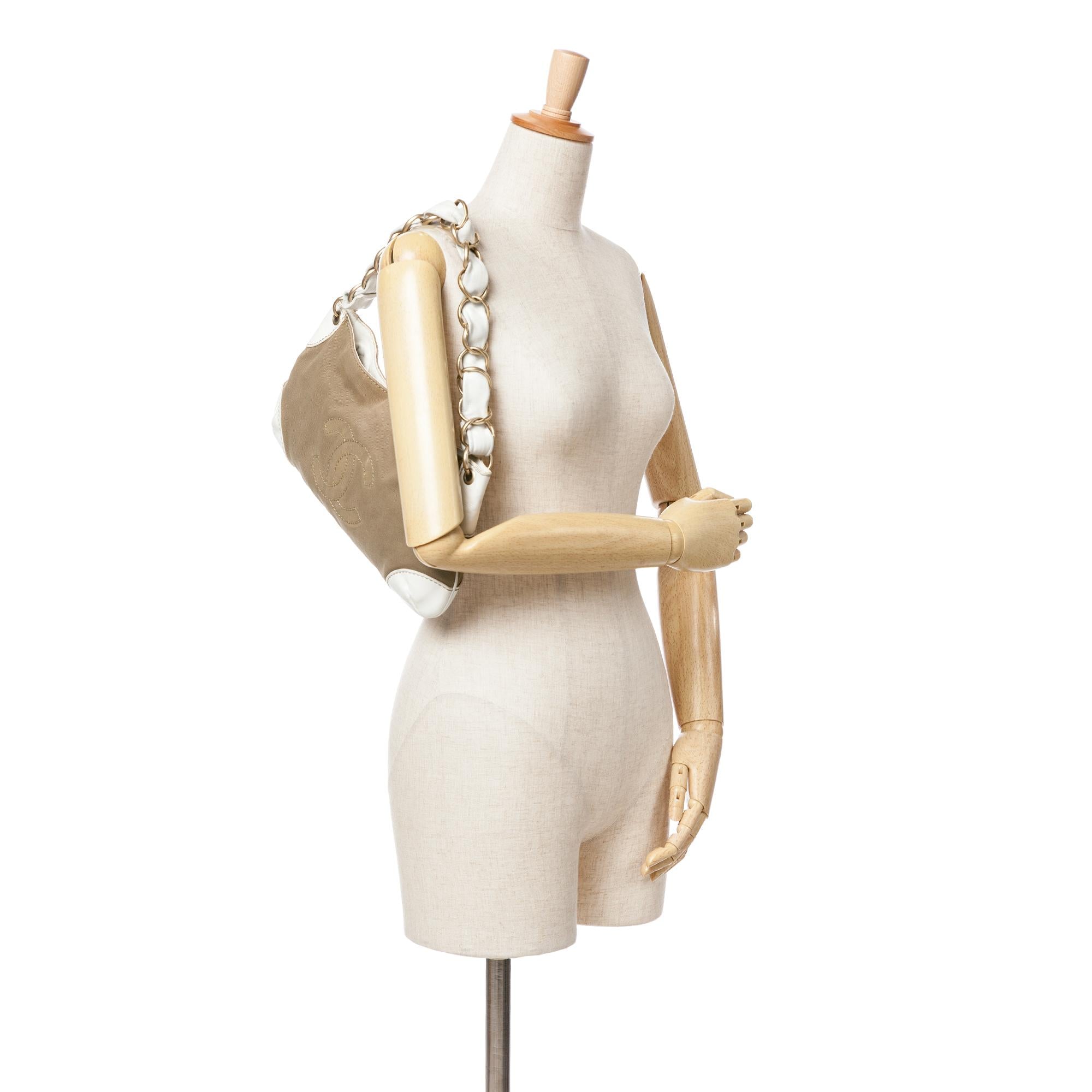 Chanel Canvas Olsen Shoulder Bag