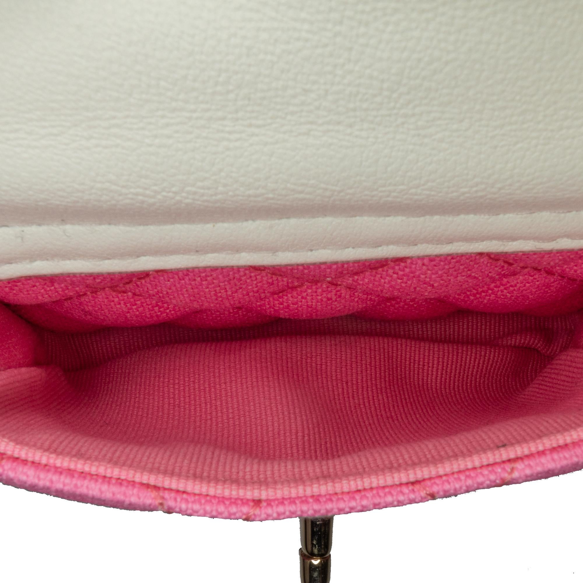 Chanel Canvas Tennis Racket Mirror and Crossbody Set (SHG-UFGDNQ)