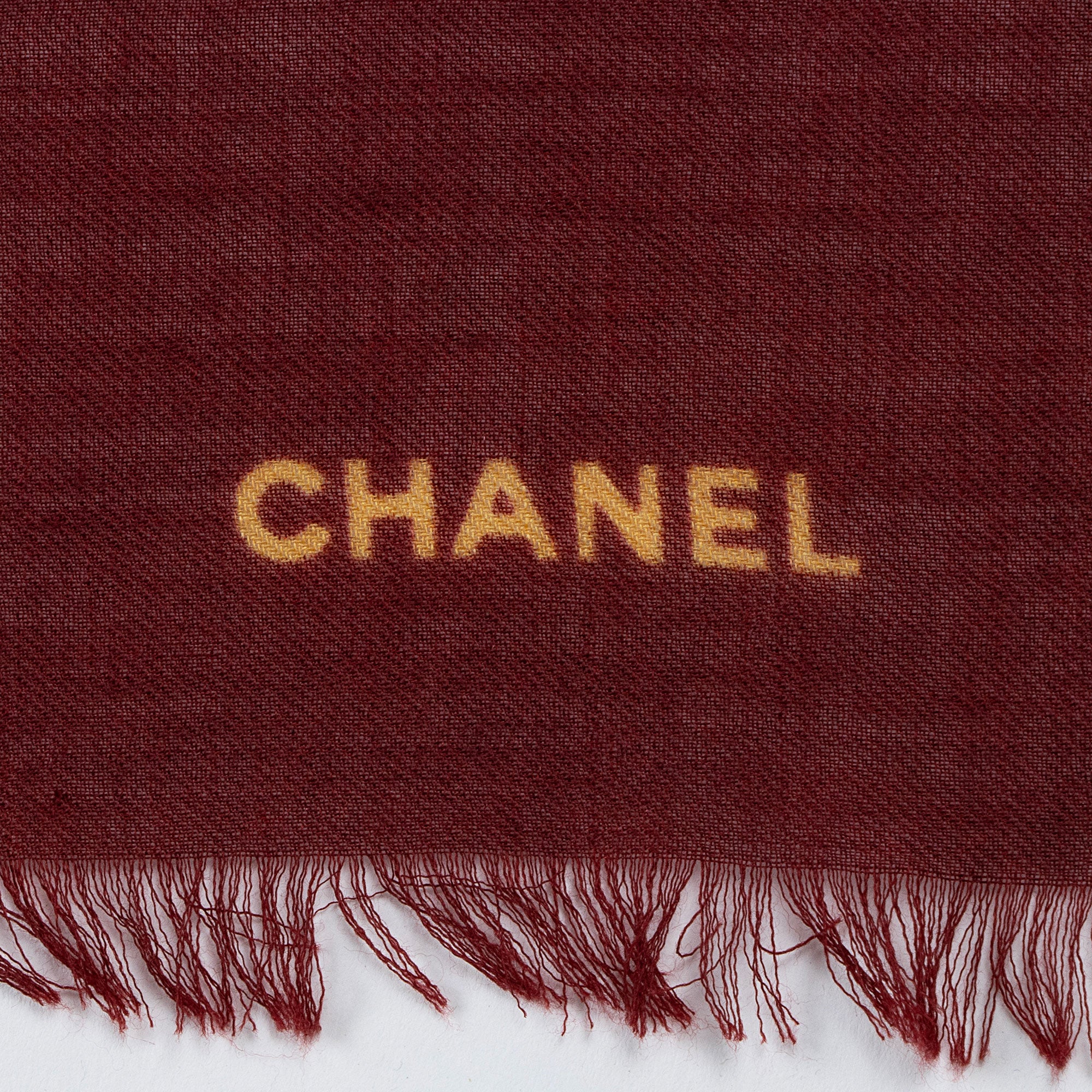 Chanel Cashmere Horse Shawl