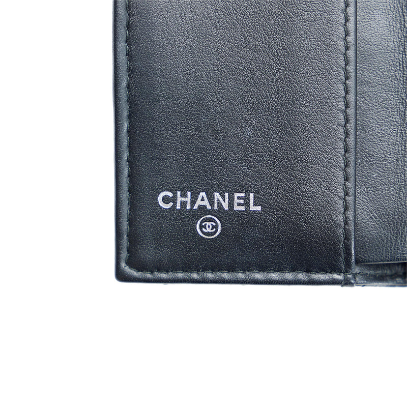 Chanel Caviar Boy Trifold Wallet SHG nwnPs6 LuxeDH