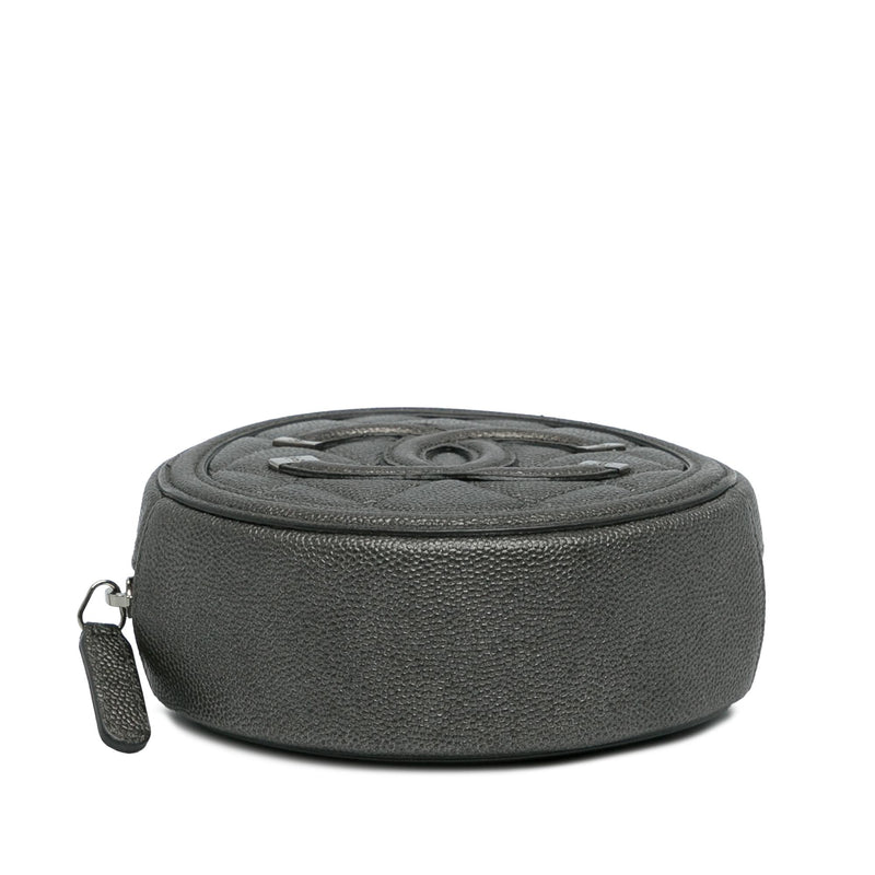 Chanel Caviar CC Filigree Crossbody Bag (SHG-RBldmt)