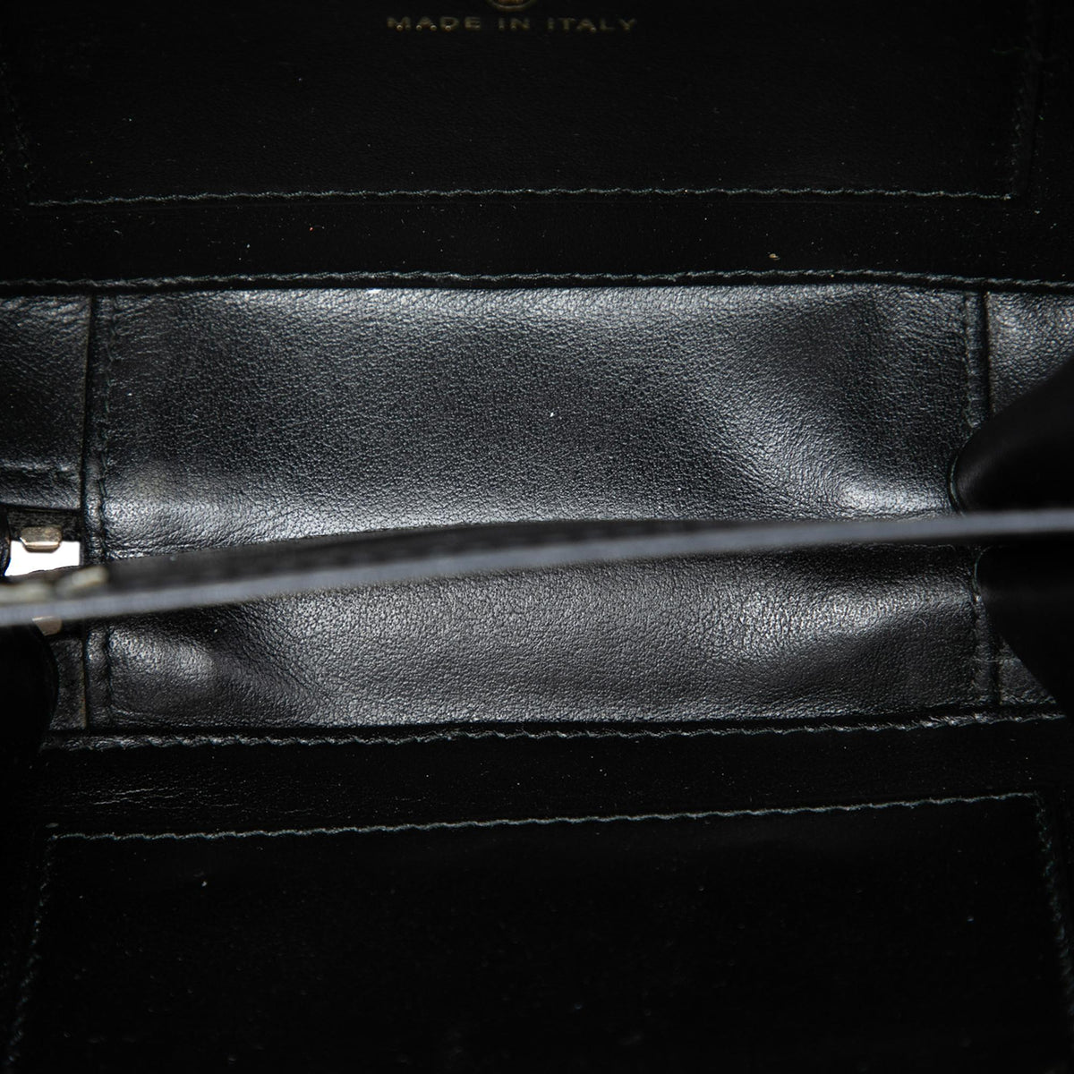 Chanel Caviar CC Filigree Vanity Clutch with Chain