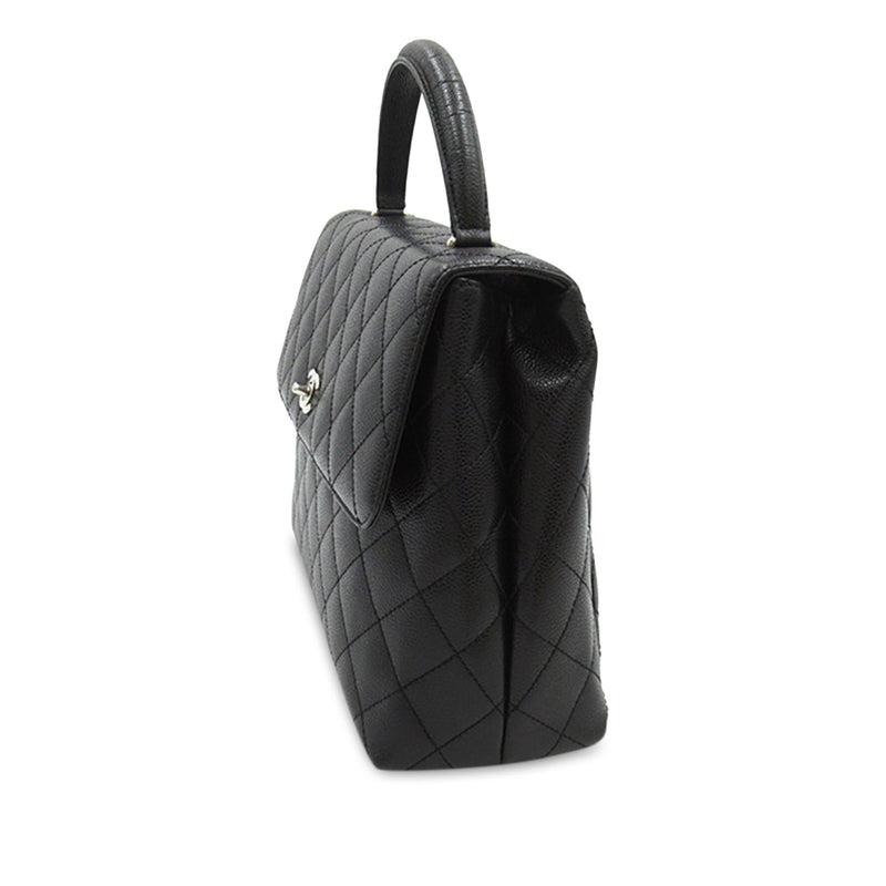 Chanel Caviar Kelly Top Handle Bag (SHG-5Na6ye)