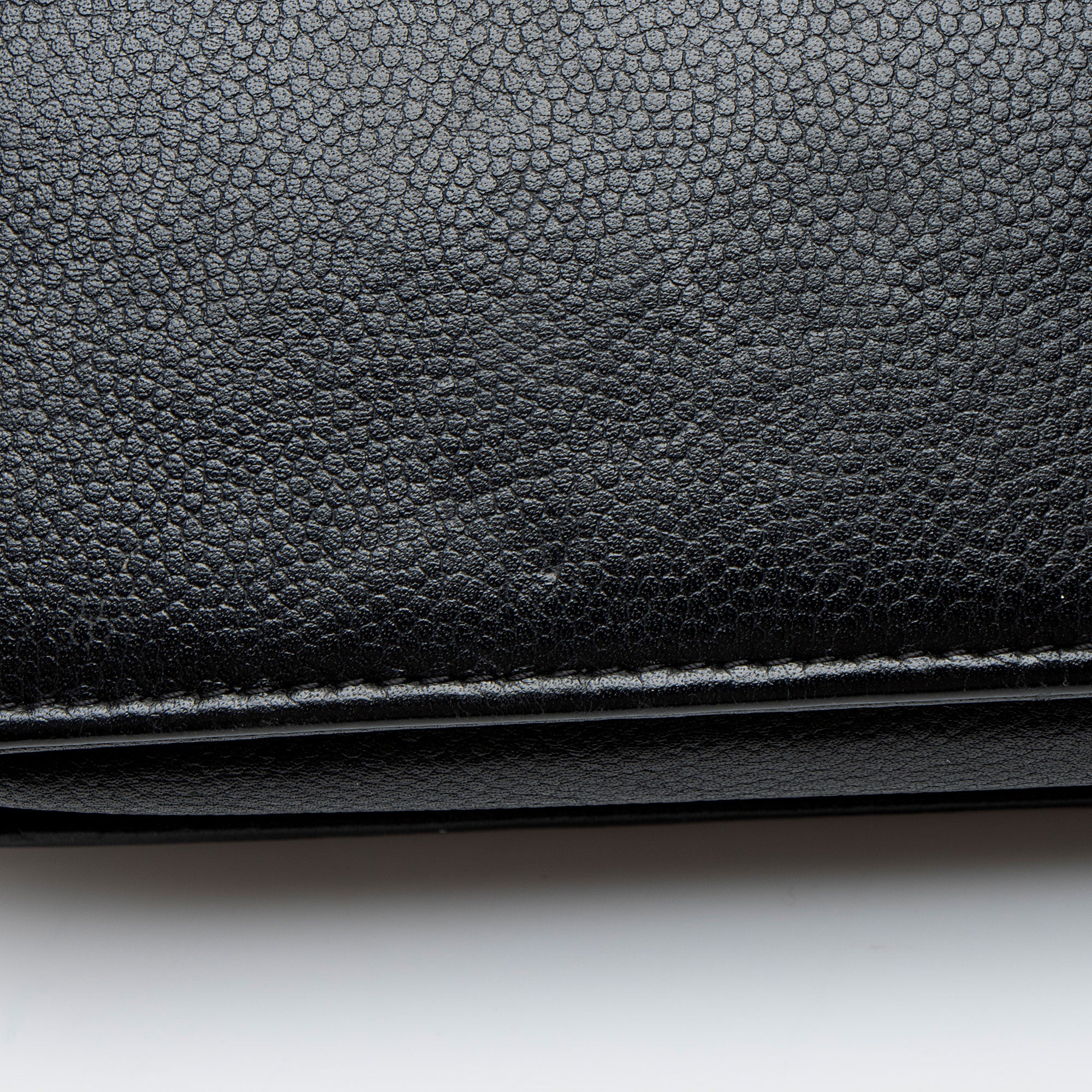 Chanel Caviar Leather CC Wallet on Chain