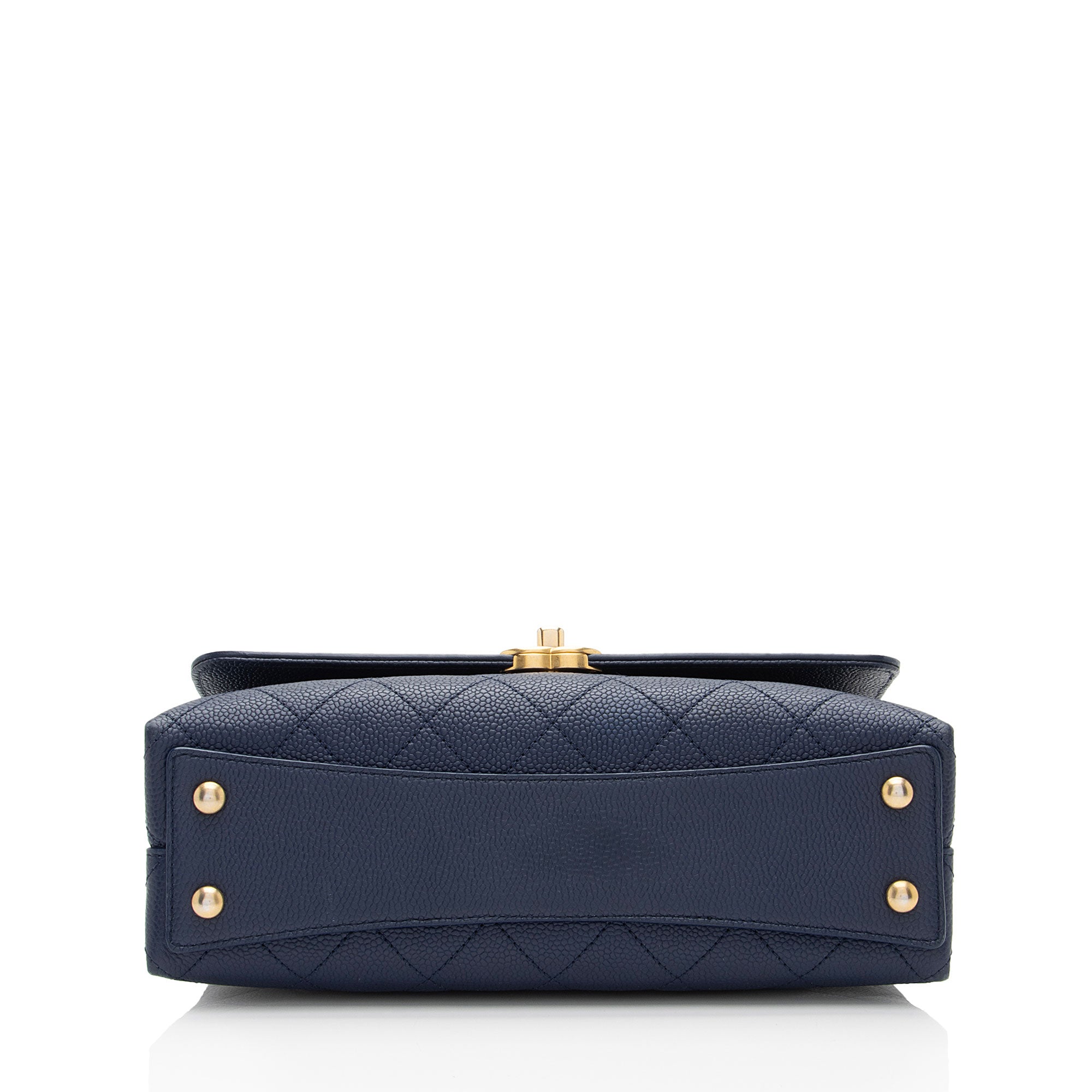 Chanel Caviar Leather Chic Affinity Top Handle (SHF-ocTgVA)