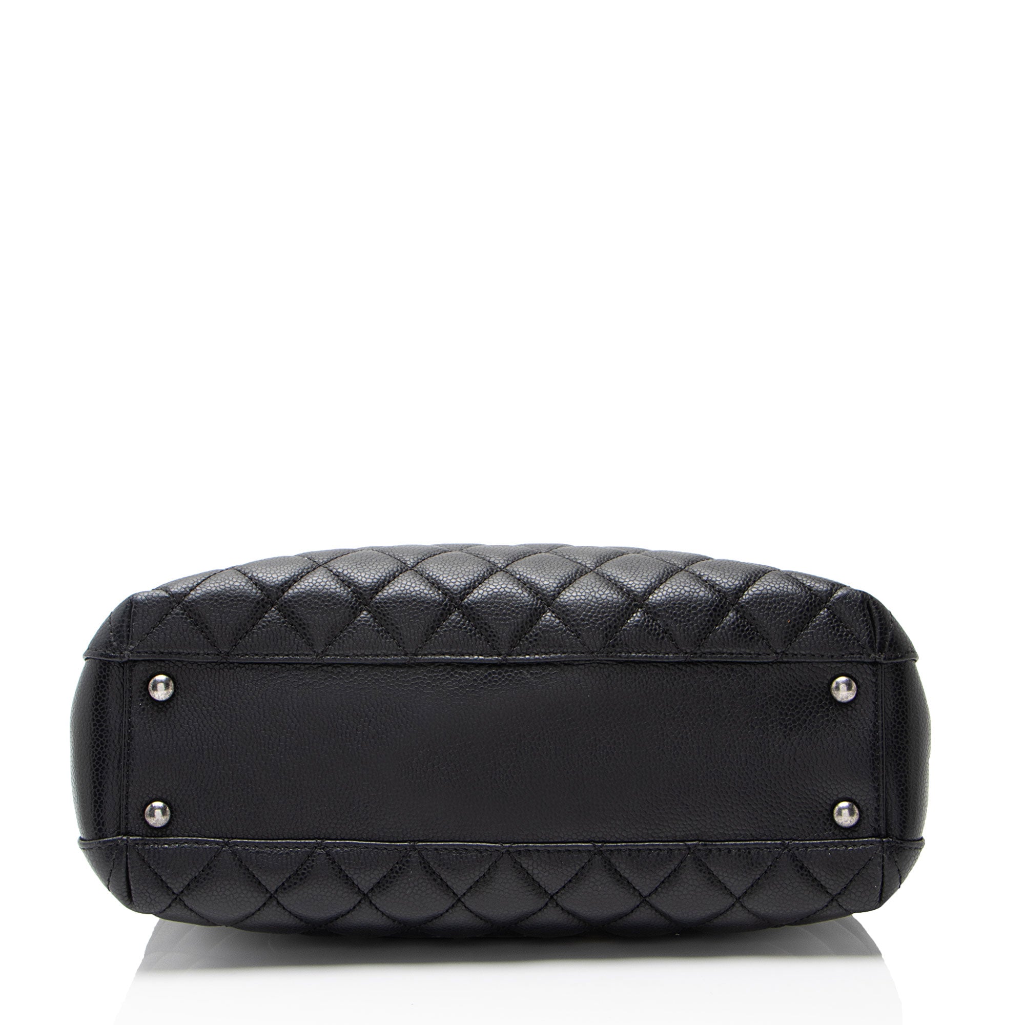 Chanel Caviar Leather City Small Shopping Tote