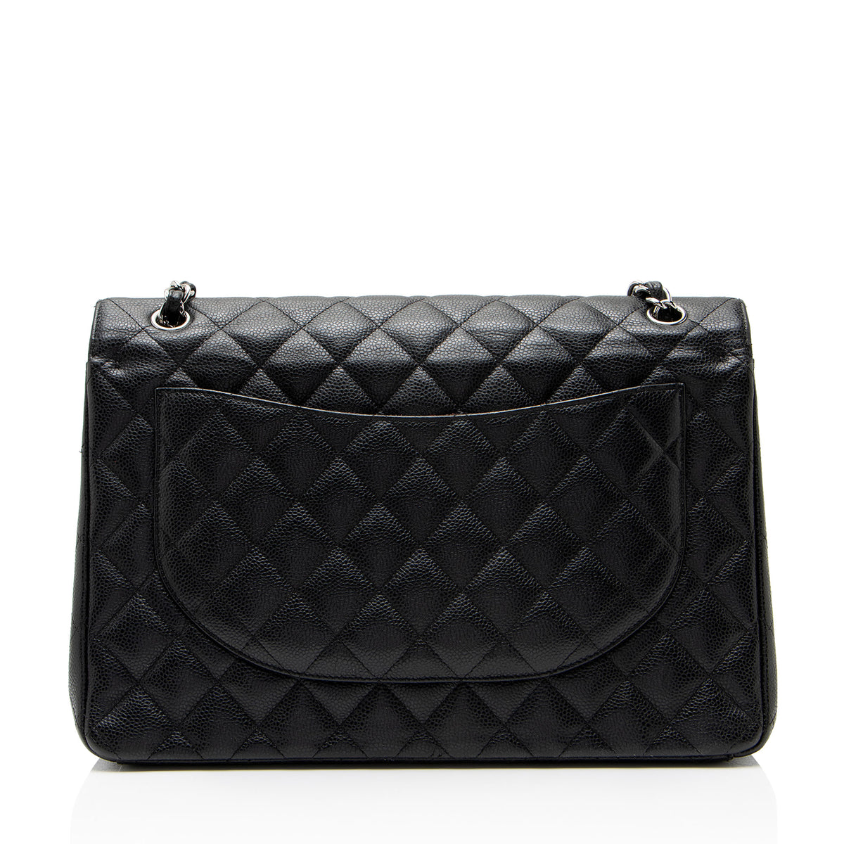 Chanel Caviar Leather Classic Maxi Double Flap Bag