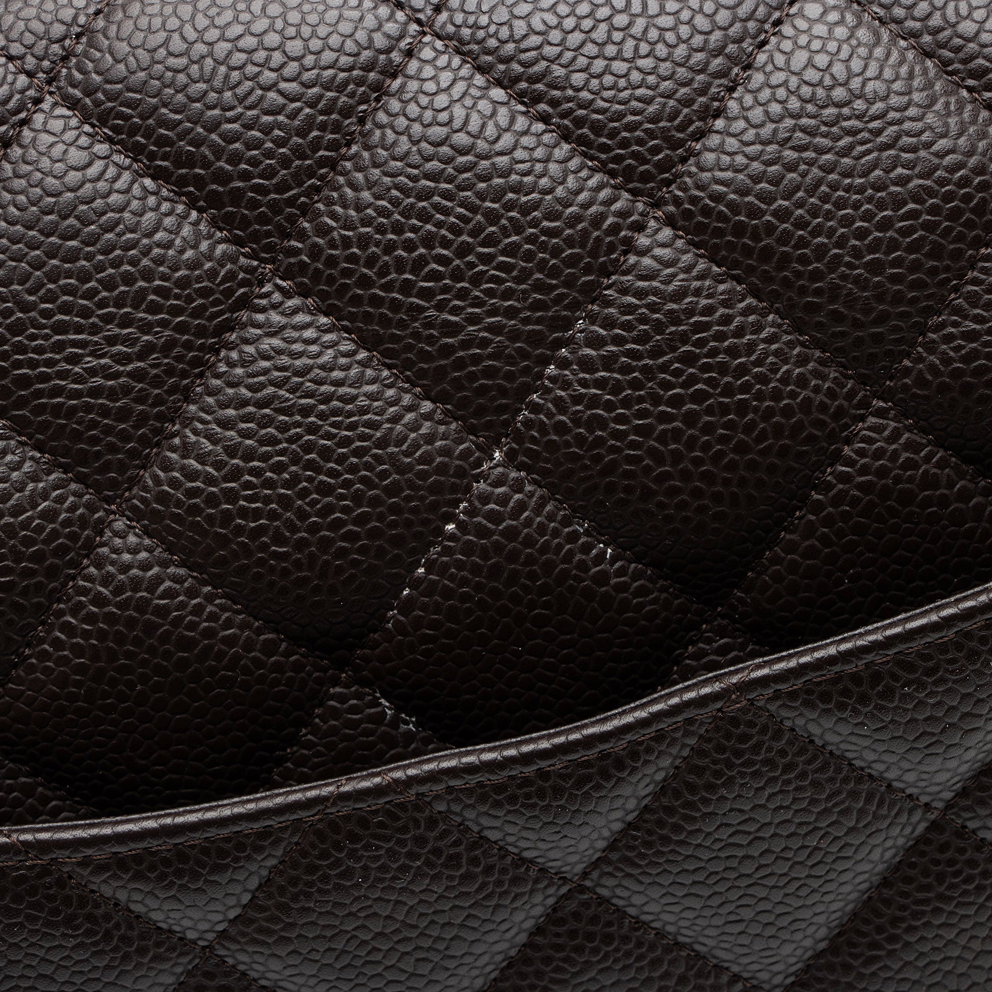 Chanel Caviar Leather Classic Maxi Single Flap Bag