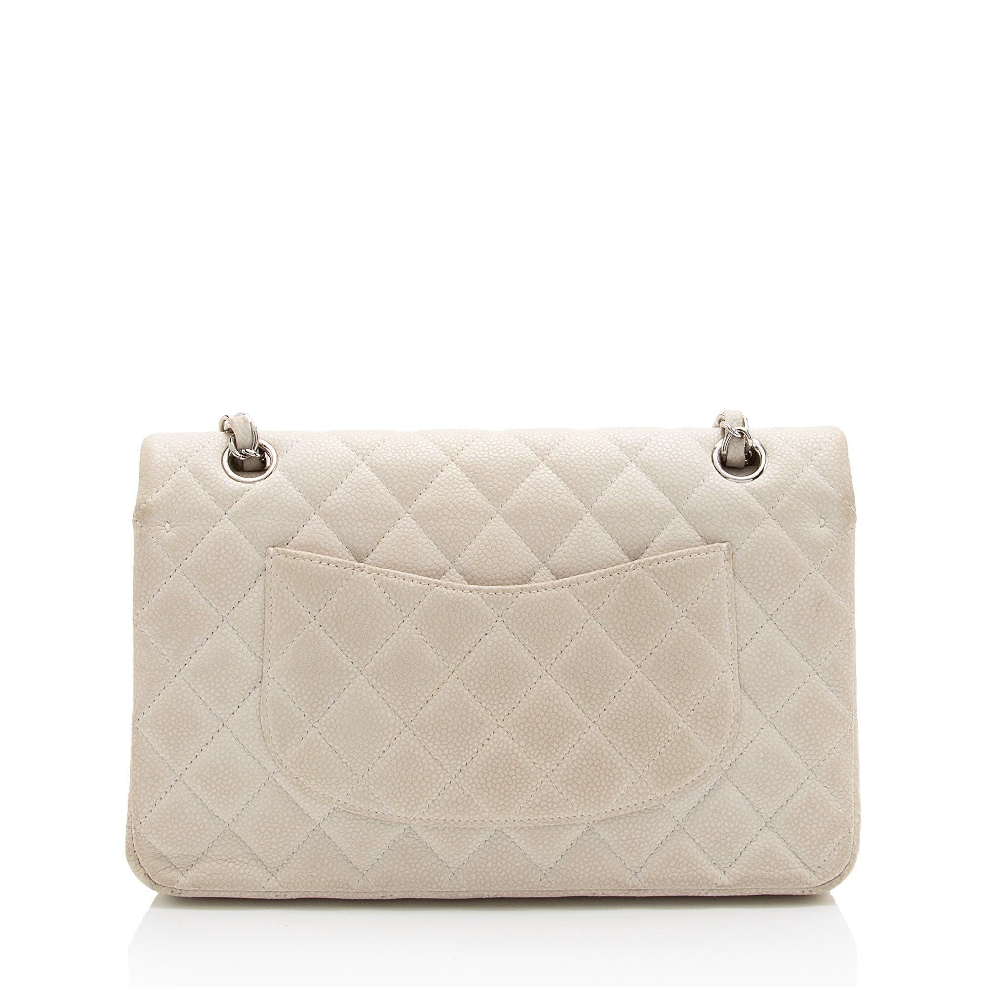 Chanel Caviar Leather Classic Medium Double Flap Bag