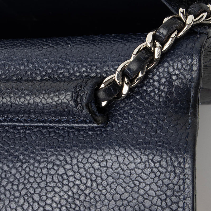 Chanel Caviar Leather Classic Wallet on Chain Bag (SHF-23078)