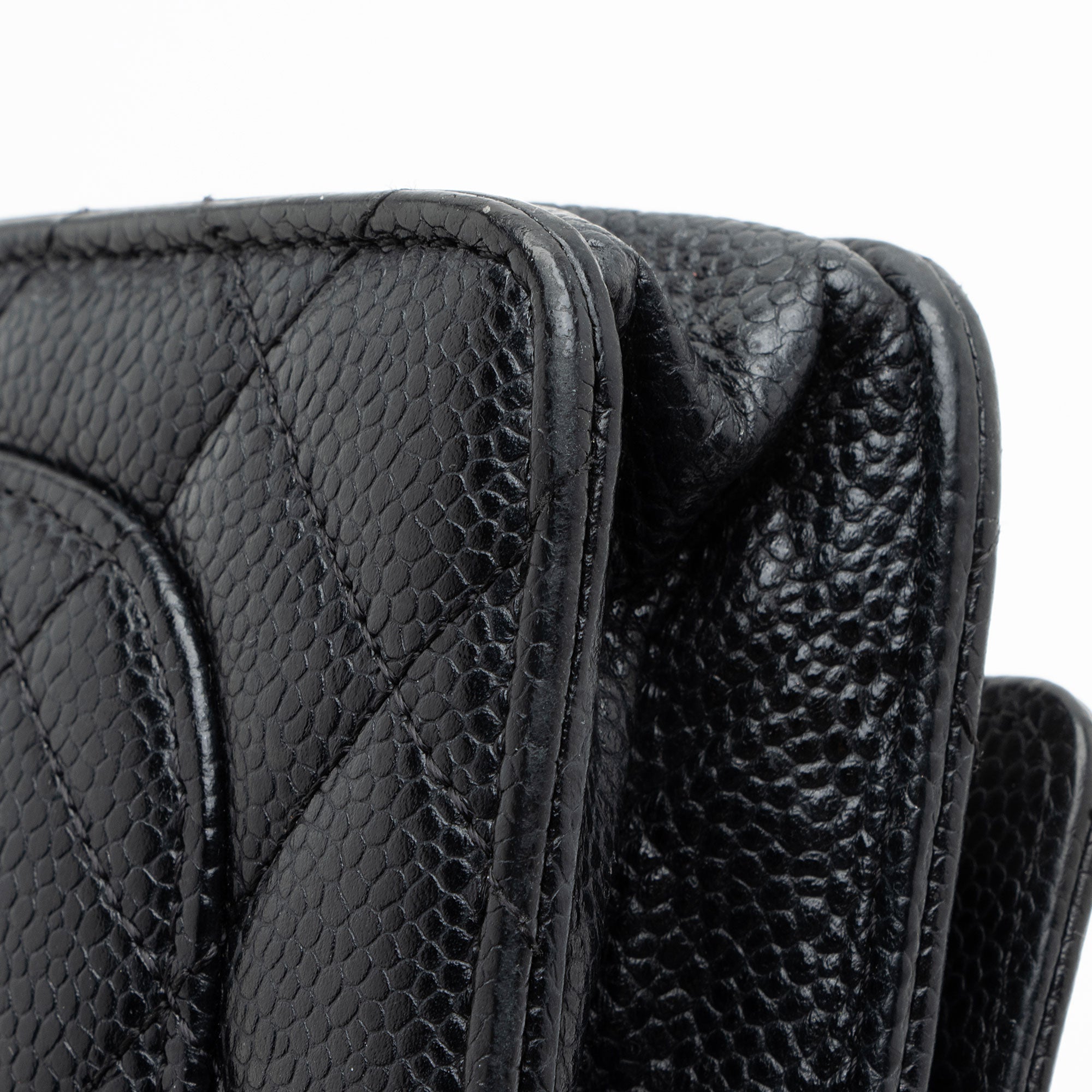 Chanel Caviar Leather Classic Wallet on Chain