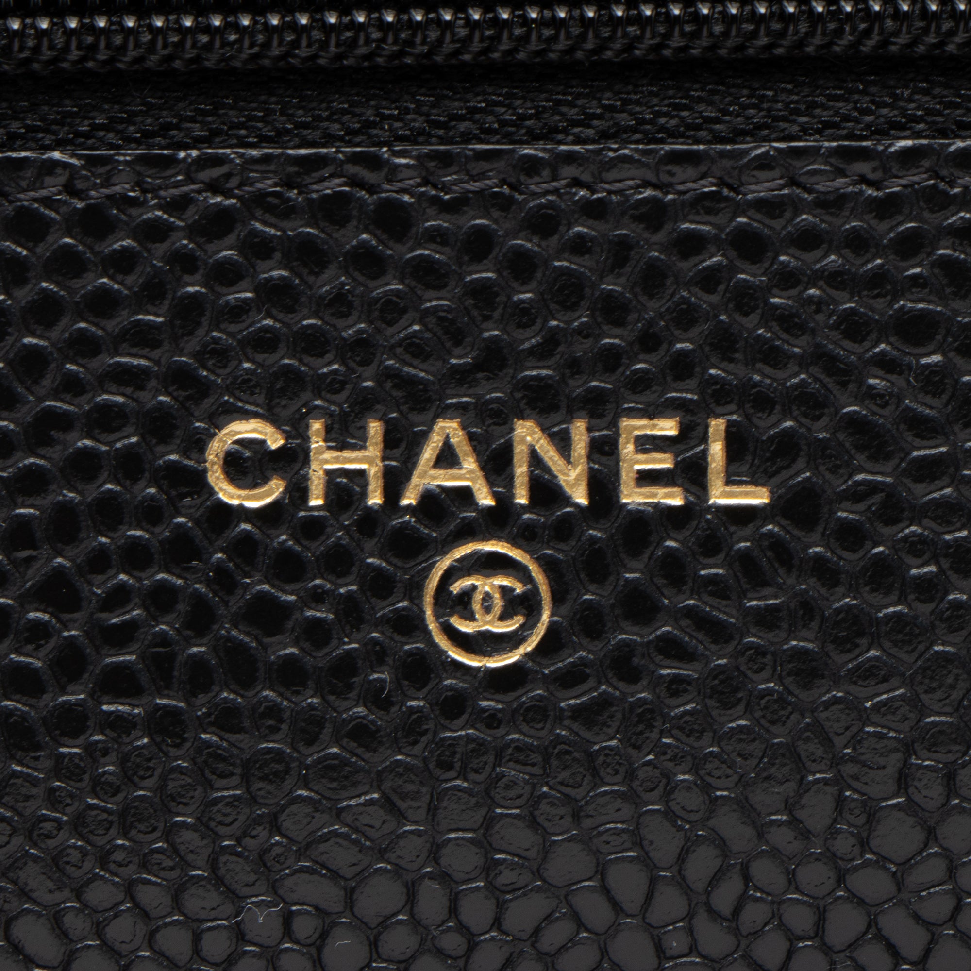 Chanel Caviar Leather Classic Wallet on Chain