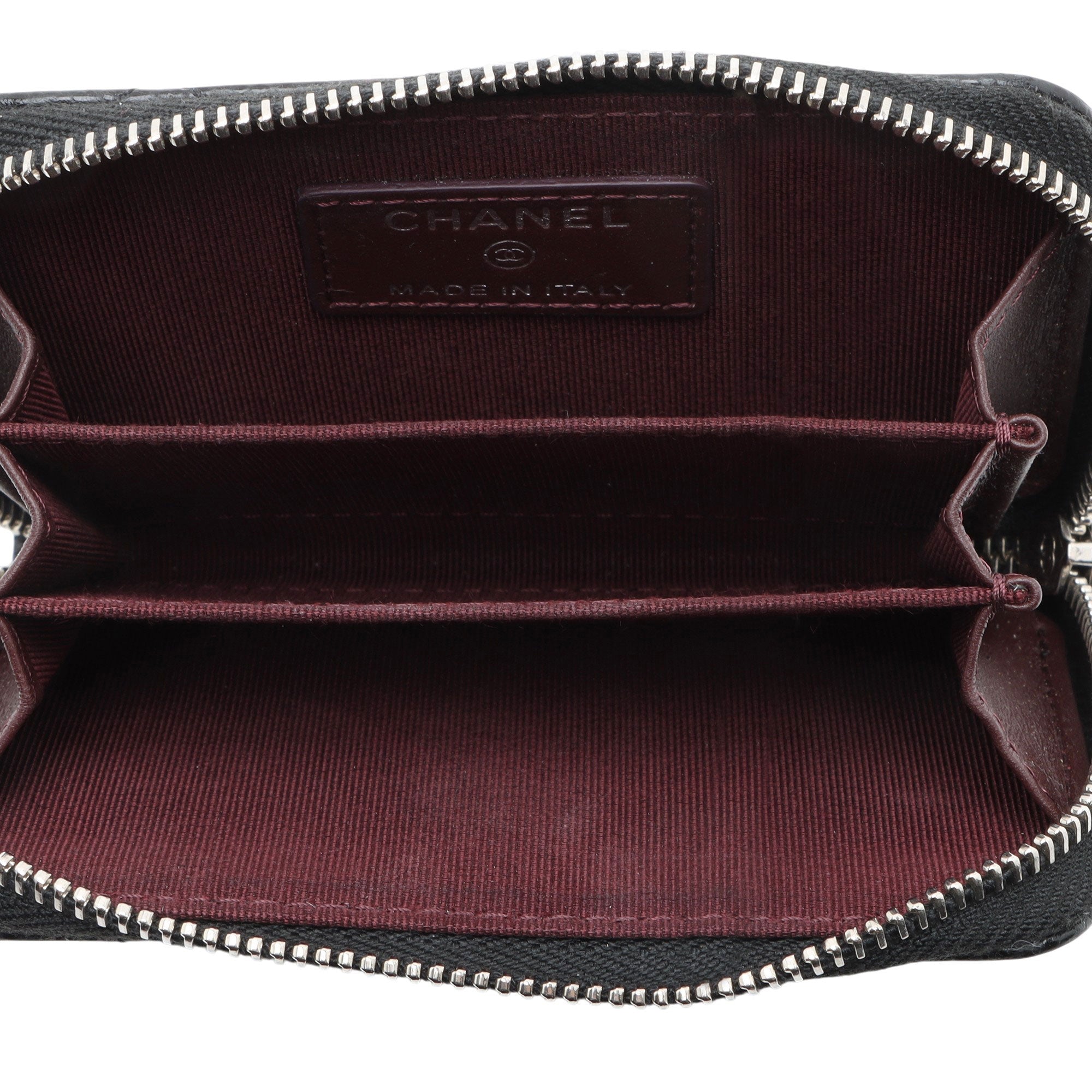 Chanel Caviar Leather Classic Zipped Coin Purse