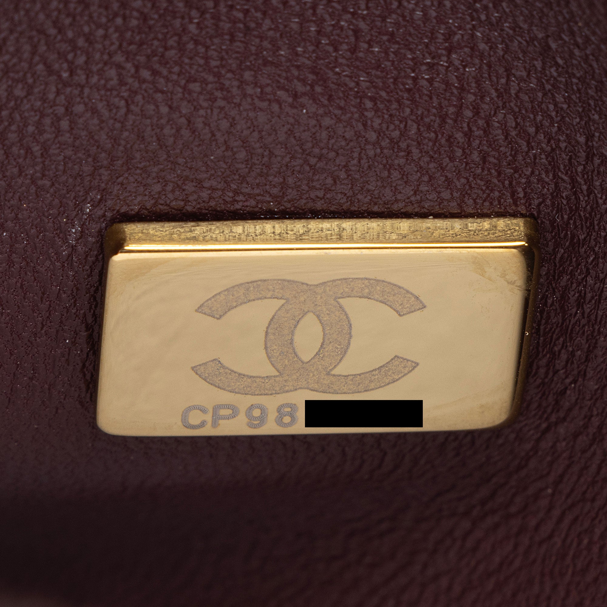 Chanel Caviar Leather Coco Top Handle Medium Flap Bag (SHF-xxvlCu)