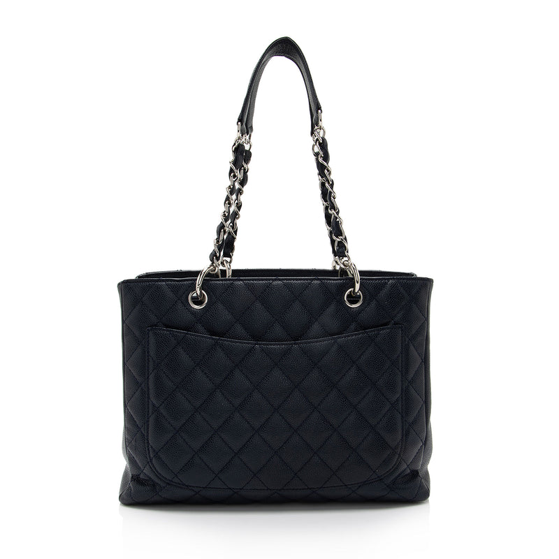 Chanel Caviar Leather Grand Shopping Tote (SHF-xyGXto) – LuxeDH