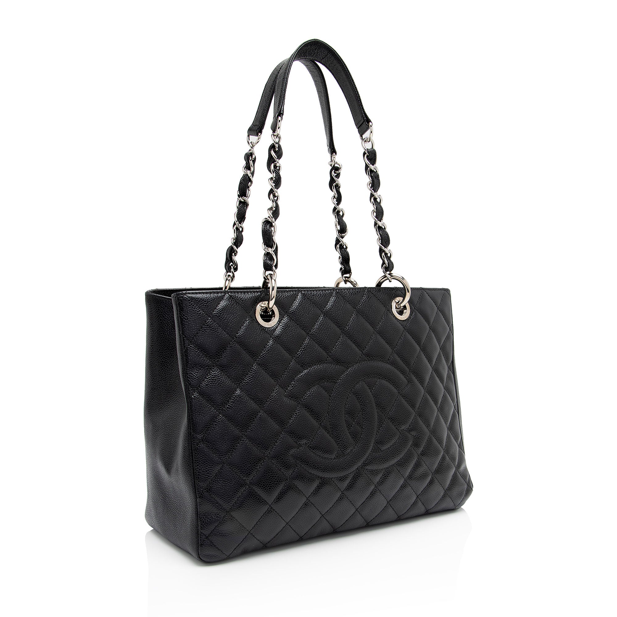 Chanel Caviar Leather Grand Shopping Tote (SHF-6g7uPR)