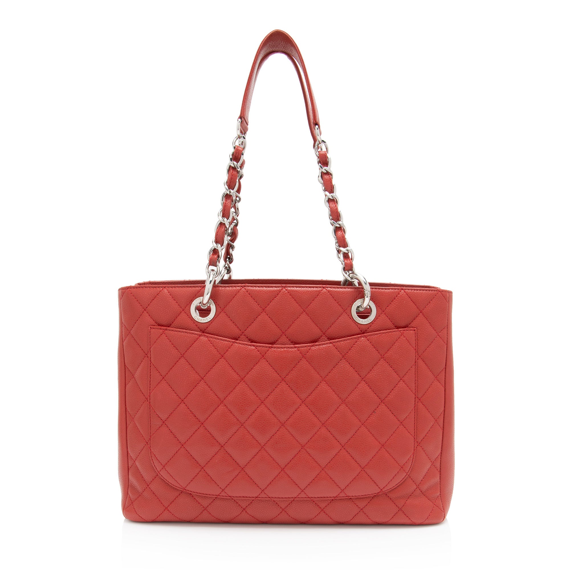 Chanel Caviar Leather Grand Shopping Tote