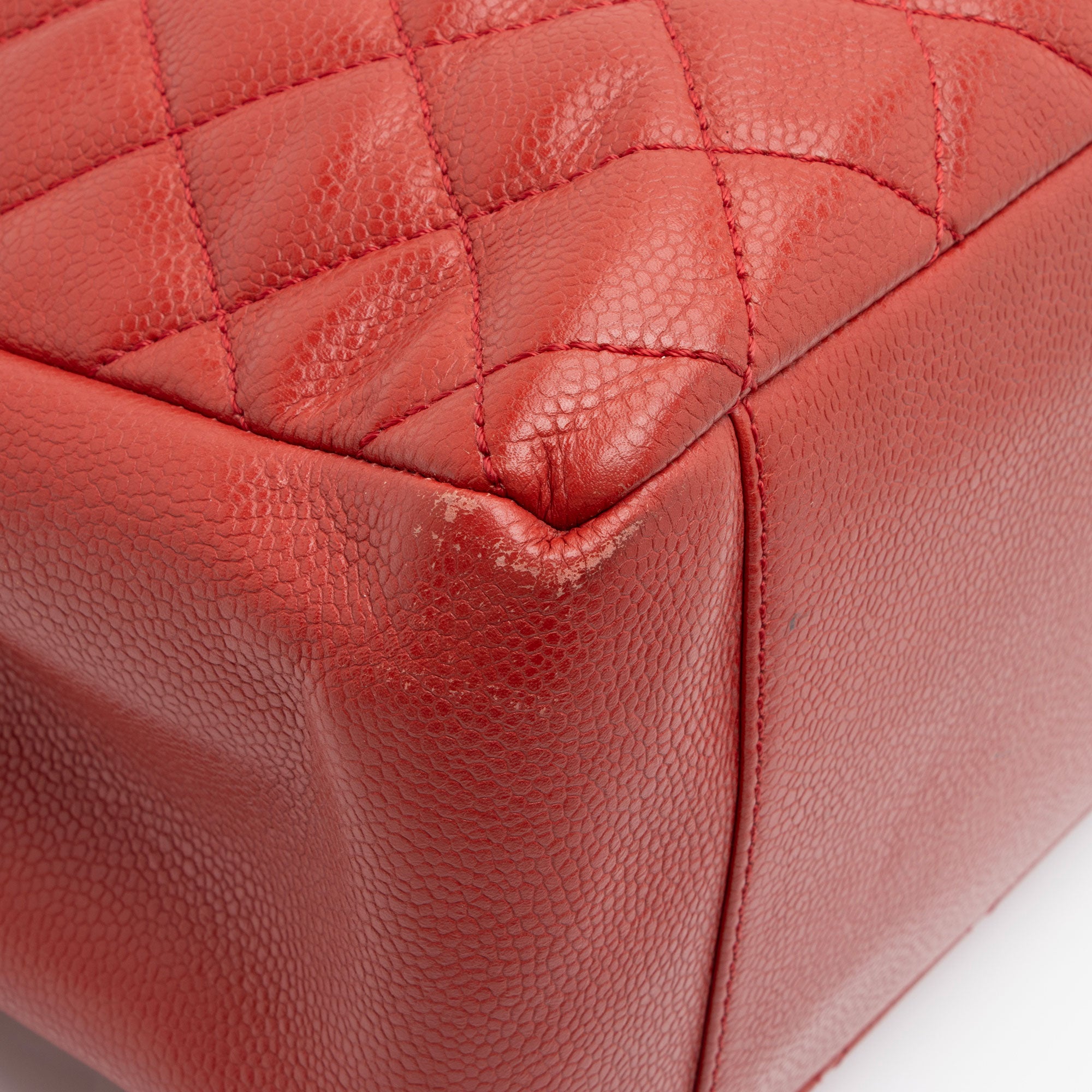 Chanel Caviar Leather Grand Shopping Tote