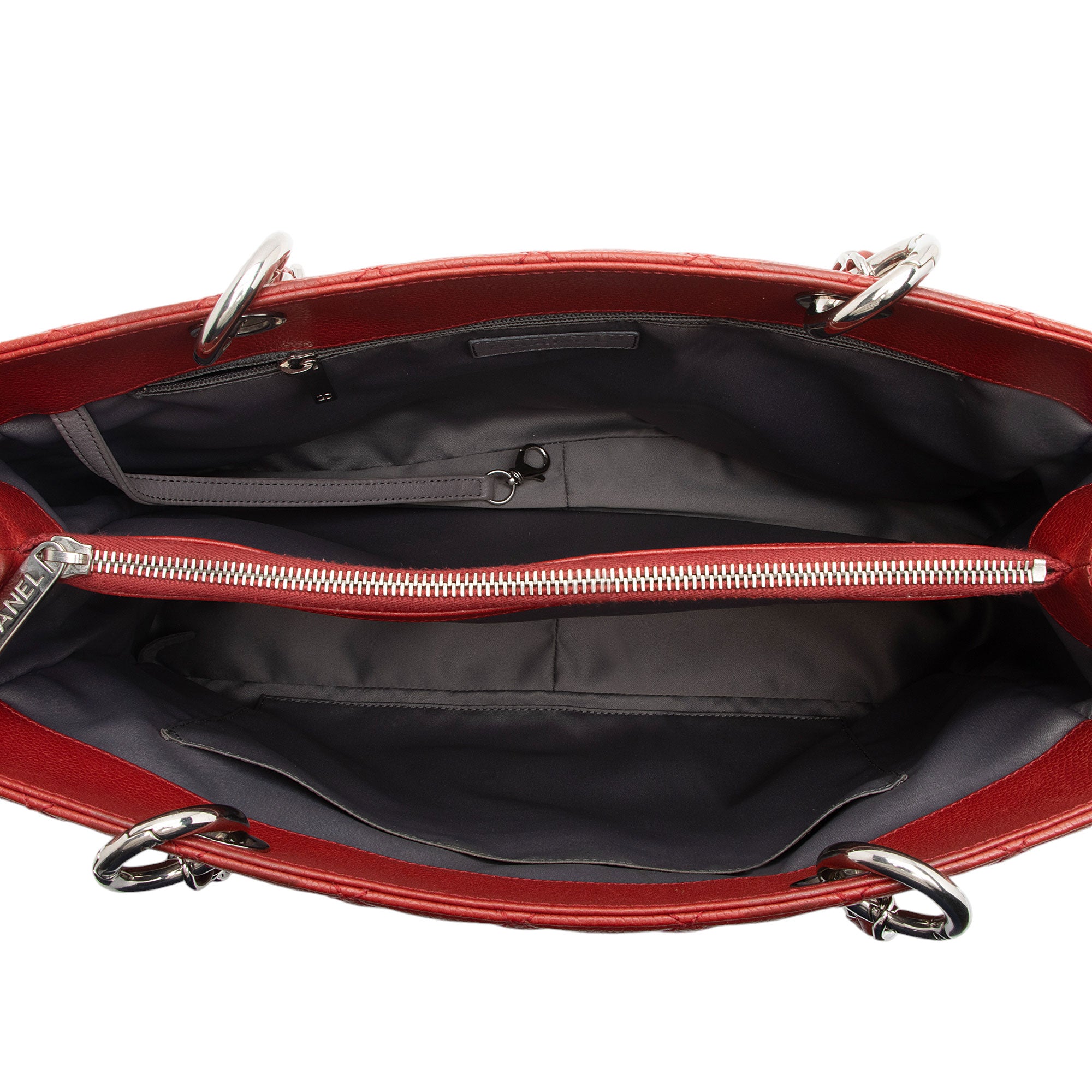 Chanel Caviar Leather Grand Shopping Tote