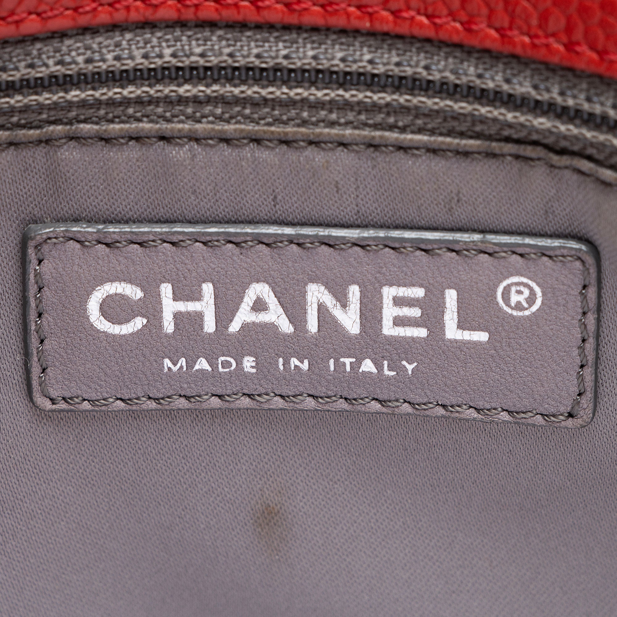 Chanel Caviar Leather Grand Shopping Tote