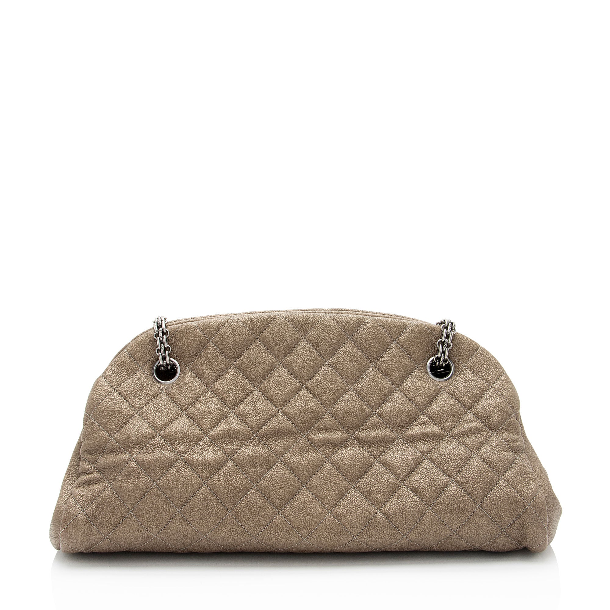 Chanel Caviar Leather Just Mademoiselle Bowler Bag