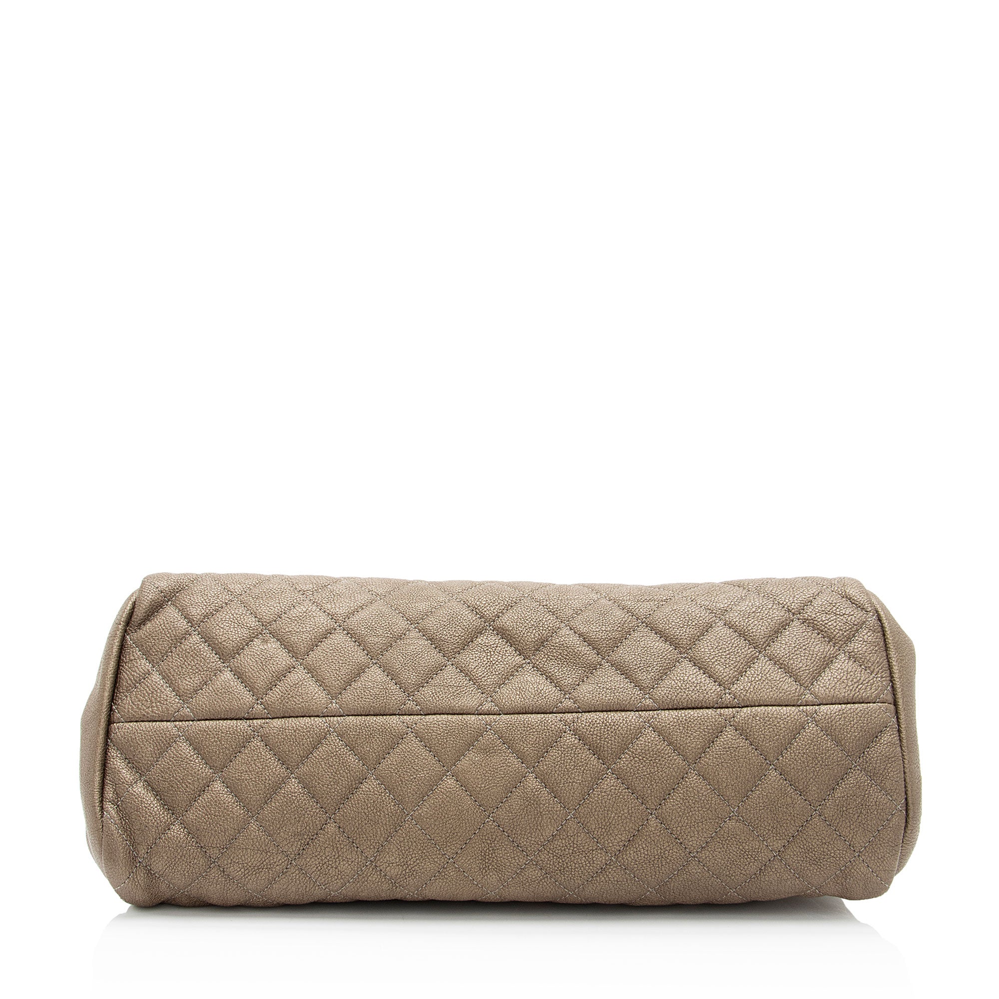 Chanel Caviar Leather Just Mademoiselle Bowler Bag