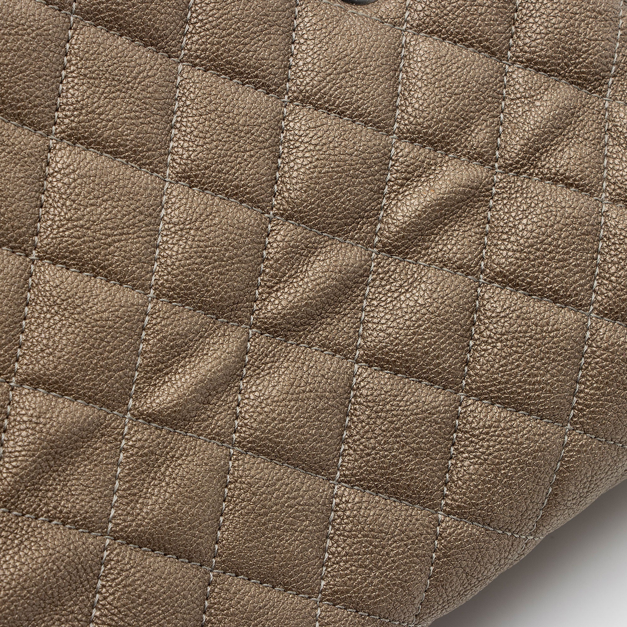 Chanel Caviar Leather Just Mademoiselle Bowler Bag