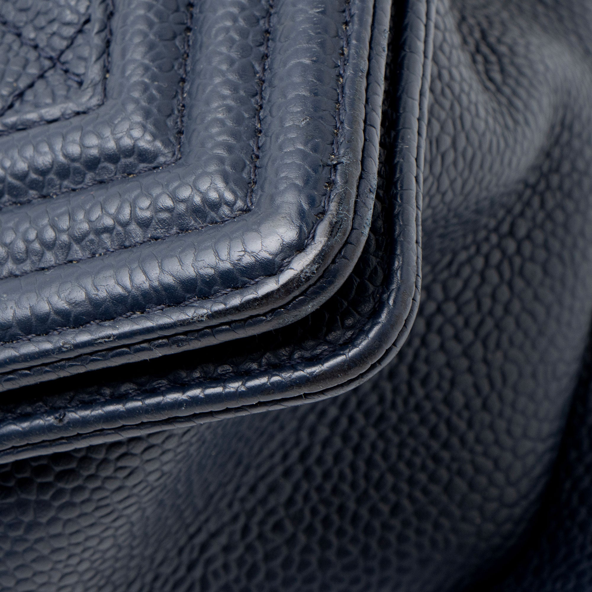 Chanel Caviar Leather New Medium Boy Bag