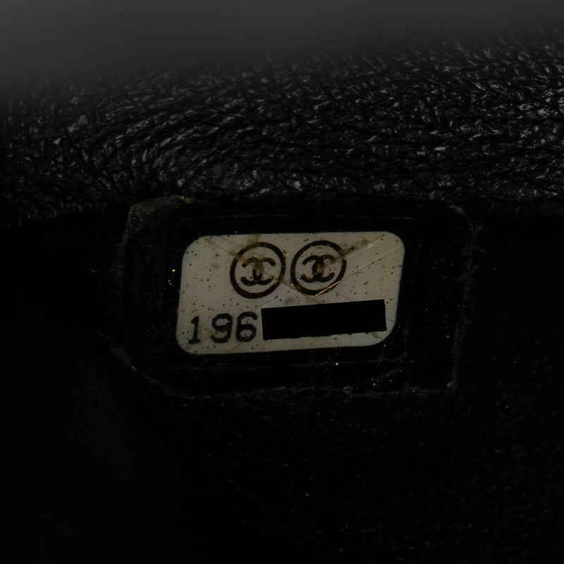 Chanel Caviar Leather Reissue 227 Double Flap Shoulder Bag (SHF-f1StZB)