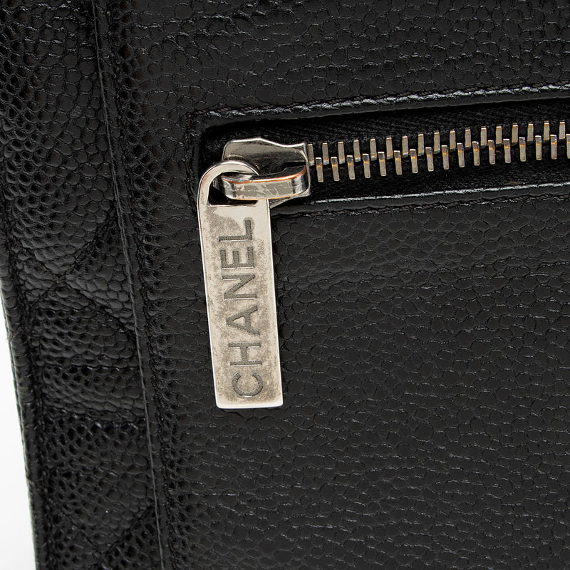 Chanel Caviar Leather Retro Class Medium Flap Bag (SHF-6qTNHe)