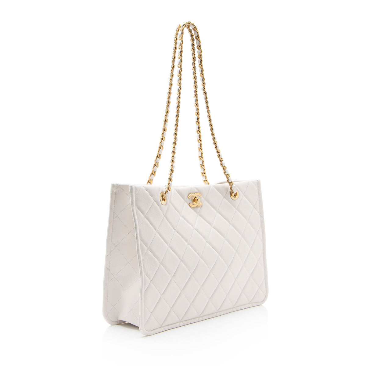 Chanel Caviar Leather Sweet Classic Shopping Tote