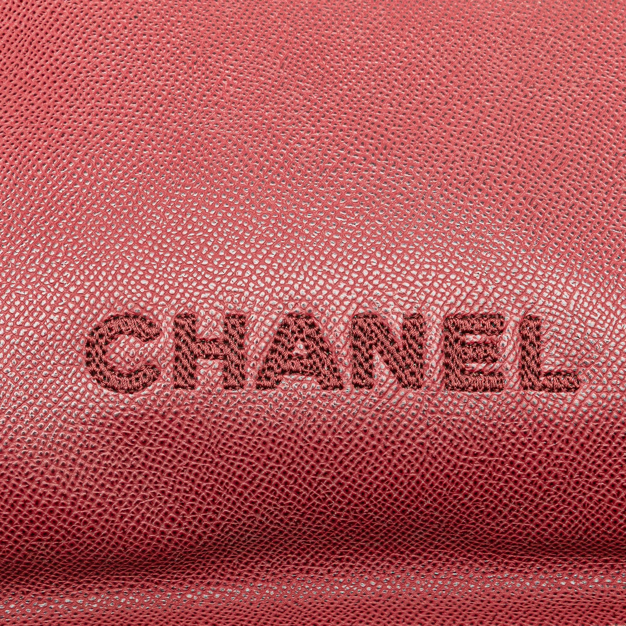 Chanel Caviar Logo Tote