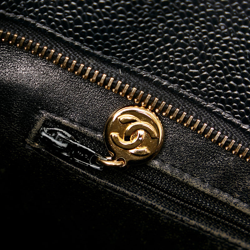 Chanel Caviar Medallion Tote Bag (SHG-iVagKM)